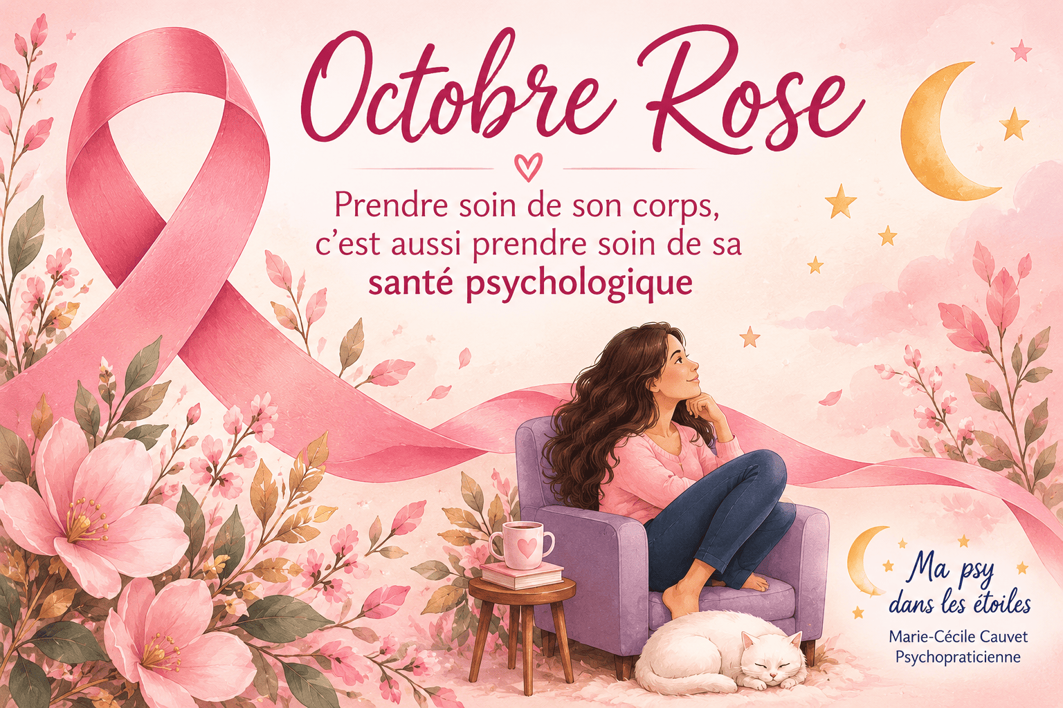 Octobre rose sous les étoiles